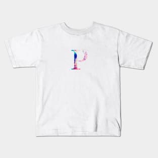 Rainbow Marble Rho Kids T-Shirt